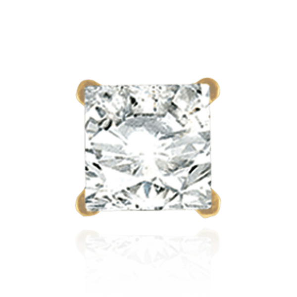 Four Prong Cushion Heavy Basket Settings in 14K Gold (4.00 x 4.00 mm - 10.00 x 10.00 mm)