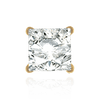 Four Prong Cushion Heavy Basket Settings in 14K Gold (4.00 x 4.00 mm - 10.00 x 10.00 mm)