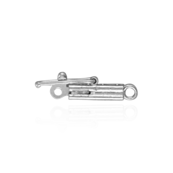 Box Clasps with Brick Design (2 mm)