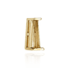 Tapered Baguette Settings With Airline in 14K Gold (2.00 x 1.75 mm - 8.25 x 3.75 mm)