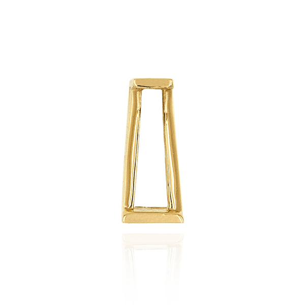 Tapered Baguette Settings With Airline in 14K Gold (2.00 x 1.75 mm - 8.25 x 3.75 mm)