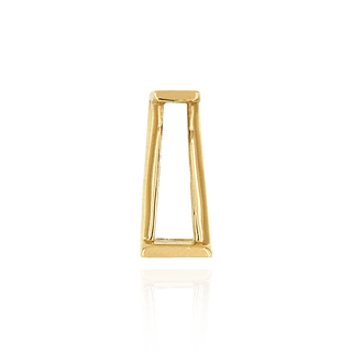 Tapered Baguette Settings With Airline in Sterling Silver (2.00 x 1.75 mm - 8.25 x 3.75 mm)