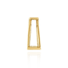 Tapered Baguette Settings With Airline in 14K Gold (2.00 x 1.75 mm - 8.25 x 3.75 mm)
