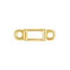 Baguette Bezel Pendant in 14K Gold (3.00 x 1.50 mm - 4.00 x 2.00 mm)