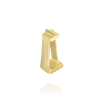Tapered Baguette Single Base Settings in 18K Gold (2.00 x 1.75 mm - 8.25 x 3.75 mm)