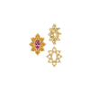 8 Stone Marquise Shape Cluster Tops (4.00 x 1.75 mm - 8.00 x 4.00 mm)
