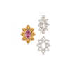 8 Stone Marquise Shape Cluster Tops (4.00 x 1.75 mm - 8.00 x 4.00 mm)