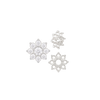 8 Stone Round Cluster Tops (3.00 mm - 6.50 mm)