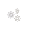 8 Stone Round Cluster Tops (3.00 mm - 6.50 mm)