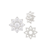 8 Stone Round Cluster Tops (3.00 mm - 6.50 mm)