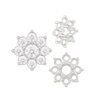 8 Stone Round Cluster Tops (3.00 mm - 6.50 mm)