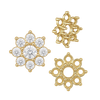 8 Stone Round Cluster Tops (3.00 mm - 6.50 mm)
