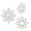 8 Stone Round Cluster Tops (3.00 mm - 6.50 mm)