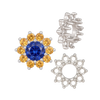 10 Stone Round Cluster Tops (3.00 mm - 7.00 mm)