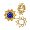 10 Stone Round Cluster Tops (3.00 mm - 7.00 mm)