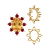 8 Stone Cluster Pendants (3.00 x 2.00 mm - 14.00 x 12.00 mm)