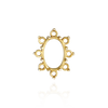 8 Stone Cluster Pendants (3.00 x 2.00 mm - 22.00 x 16.00 mm)