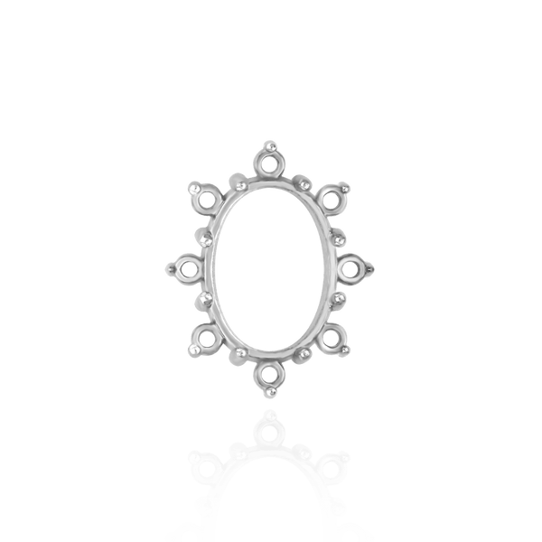 8 Stone Cluster Pendants (3.00 x 2.00 mm - 22.00 x 16.00 mm)