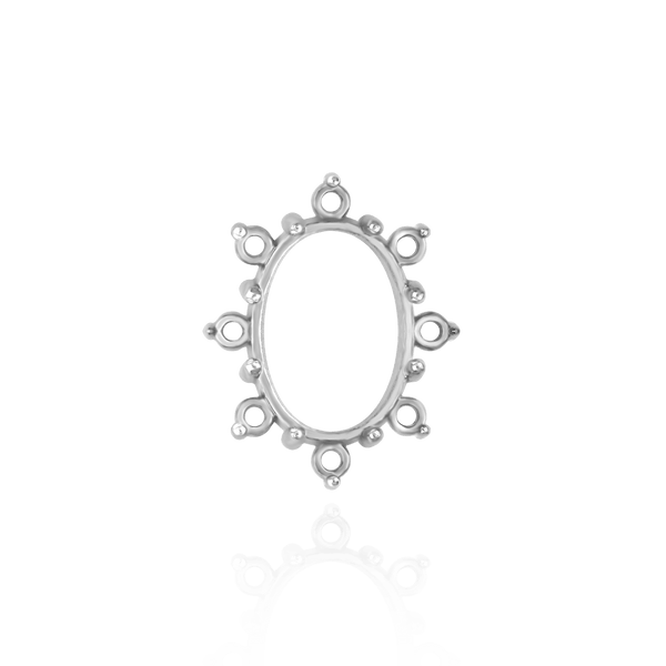 8 Stone Cluster Pendants (3.00 x 2.00 mm - 22.00 x 16.00 mm)