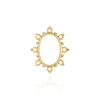 8 Stone Cluster Pendants (3.00 x 2.00 mm - 22.00 x 16.00 mm)