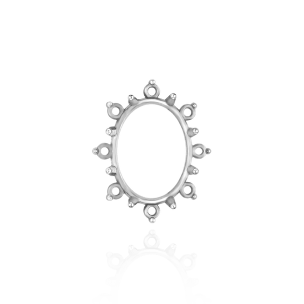 8 Stone Cluster Pendants (3.00 x 2.00 mm - 22.00 x 16.00 mm)