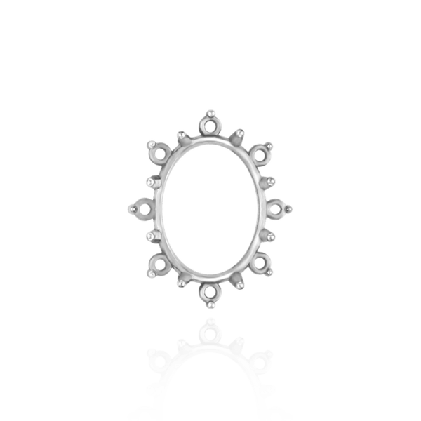 8 Stone Cluster Pendants (3.00 x 2.00 mm - 22.00 x 16.00 mm)