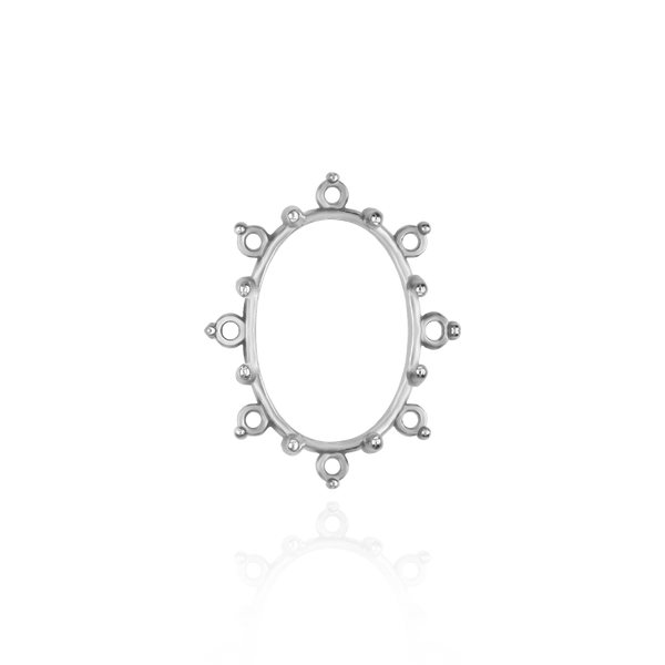 8 Stone Cluster Pendants (3.00 x 2.00 mm - 22.00 x 16.00 mm)