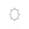 8 Stone Cluster Pendants (3.00 x 2.00 mm - 22.00 x 16.00 mm)
