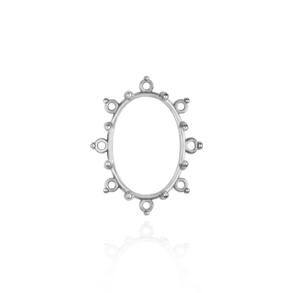 8 Stone Cluster Pendants (3.00 x 2.00 mm - 22.00 x 16.00 mm)
