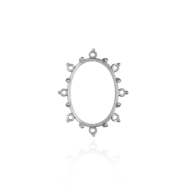 8 Stone Cluster Pendants (3.00 x 2.00 mm - 22.00 x 16.00 mm)