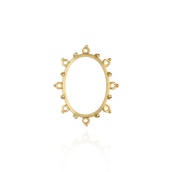 8 Stone Cluster Pendants (3.00 x 2.00 mm - 22.00 x 16.00 mm)