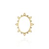 8 Stone Cluster Pendants (3.00 x 2.00 mm - 22.00 x 16.00 mm)