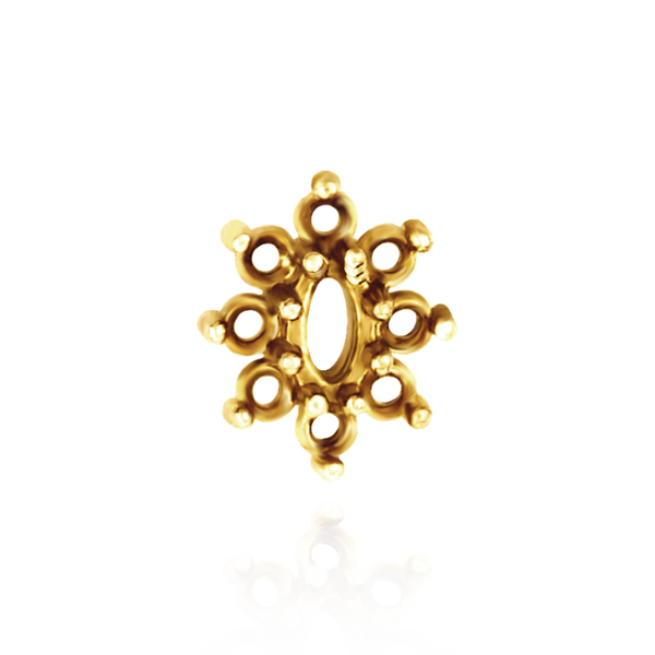 8 Stone Cluster Pendants (3.00 x 2.00 mm - 22.00 x 16.00 mm)