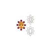 8 Stone Cluster Pendants (3.00 x 2.00 mm - 14.00 x 12.00 mm)