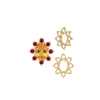 8 Stone Cluster Pendants (3.00 x 2.00 mm - 14.00 x 12.00 mm)