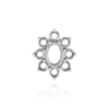 8 Stone Cluster Pendants (3.00 x 2.00 mm - 22.00 x 16.00 mm)