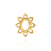 8 Stone Cluster Pendants (3.00 x 2.00 mm - 22.00 x 16.00 mm)