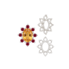 8 Stone Cluster Pendants (3.00 x 2.00 mm - 14.00 x 12.00 mm)