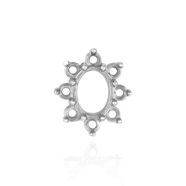 8 Stone Cluster Pendants (3.00 x 2.00 mm - 22.00 x 16.00 mm)