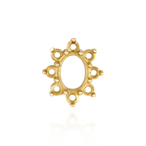 8 Stone Cluster Pendants (3.00 x 2.00 mm - 22.00 x 16.00 mm)