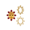 8 Stone Cluster Pendants (3.00 x 2.00 mm - 14.00 x 12.00 mm)