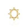 8 Stone Cluster Pendants (3.00 x 2.00 mm - 22.00 x 16.00 mm)