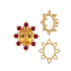 8 Stone Cluster Pendants (3.00 x 2.00 mm - 14.00 x 12.00 mm)