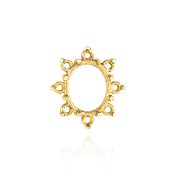 8 Stone Cluster Pendants (3.00 x 2.00 mm - 22.00 x 16.00 mm)