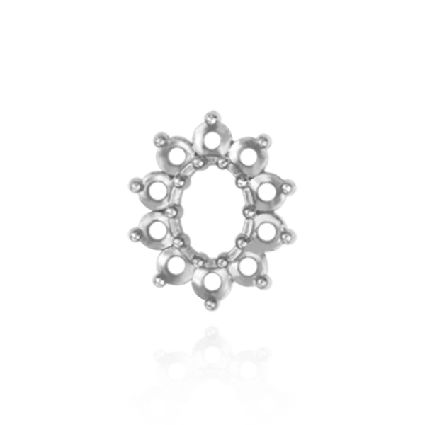 Basket 10 Stone Oval Clusters (4.50 x 3.00 mm - 8.00 x 6.00 mm)