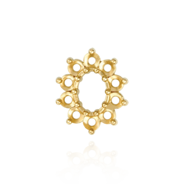 Basket 10 Stone Oval Clusters (4.50 x 3.00 mm - 8.00 x 6.00 mm)