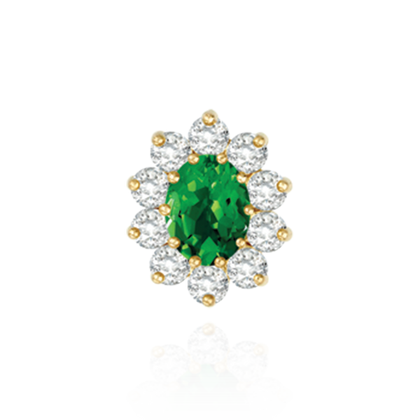 Basket 10 Stone Oval Clusters (4.50 x 3.00 mm - 8.00 x 6.00 mm)