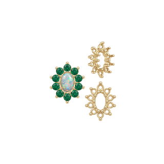 Basket 10 Stone Oval Clusters (5.00 x 3.00 mm - 8.00 x 6.00 mm)