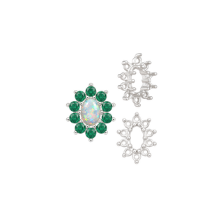 Basket 10 Stone Oval Clusters (5.00 x 3.00 mm - 8.00 x 6.00 mm)