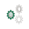 Basket 10 Stone Oval Clusters (5.00 x 3.00 mm - 8.00 x 6.00 mm)